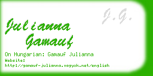julianna gamauf business card